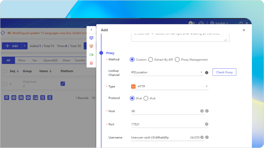 BitBrowser | Intergrations | 9Proxy